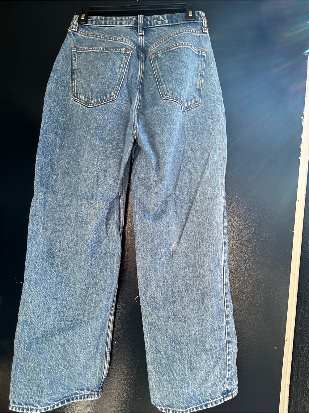 Abercrombie & Fitch Curve Love High Rise Loose Jean - Picture 8 of 10